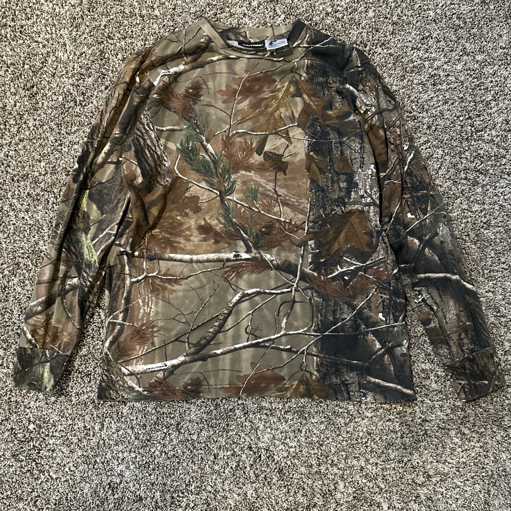Camouflage Long Sleeve Shirt Realtree